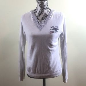 💖MEGA SALE💖Born in the USA Women’s Long Sleeve Double Shirt Size S ALSU00228